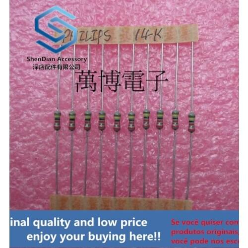 10pcs only orginal new can resistance 1/4W 0.25W 14K ohm 14K
