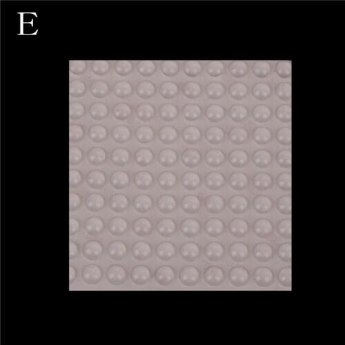 24-100pcs Self Adhesive Rubber Damper Buffer Cabinet Bumpers Silicone Furniture Pads Cushion Protective Hardware