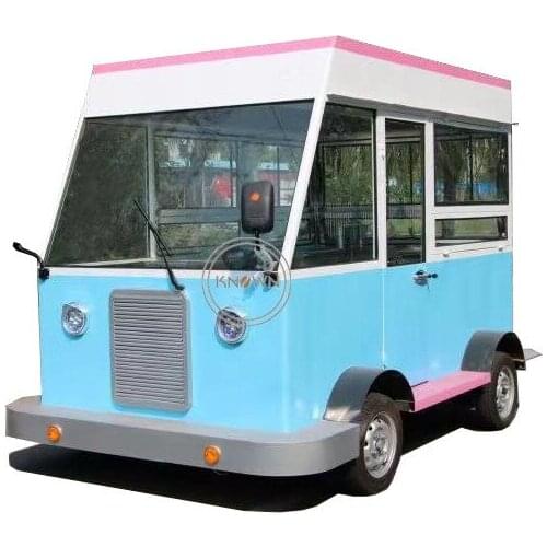 3M Electric Food Cart Ice Cream VendingTtruck Hot Dog Trailer