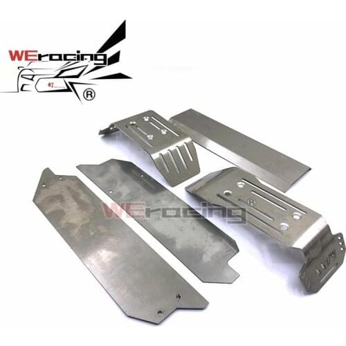 RC car Mental 1/10 maxx bumper Chassis Armor Protection Skid Plate for xmaxx option upgrade Part Y009