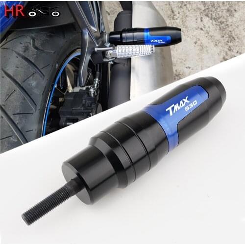 For Yamaha Tmax530 Tmax T-MAX 530 2012-2018 2017 2016 2015 2014 Motorcycle CNC Exhaust Sliders Crash Protector Frame Crash Pads