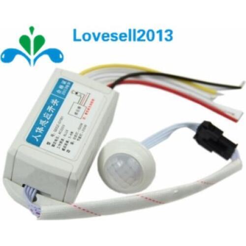 220V Human Motion Body Infrared IR Sensor Automatic Light Switch Intelligent Lamps Controller Sensors For The Corridor/Stairs