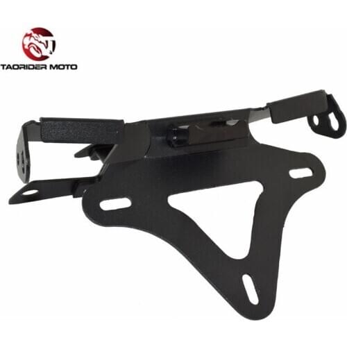 License Plate Holder Bracket Kit For BMW S1000RR S 1000 RR 2009-2018 Tail Tidy Fender Eliminator with LED Light