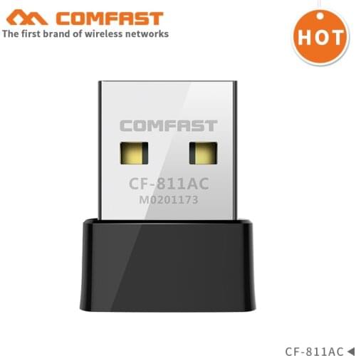 Mini usb wifi adapter 650Mbp wi-fi receiver 2.4G/5Ghz usb ethernet network card Dual Band 802.11AC Antenna For laptop desktop