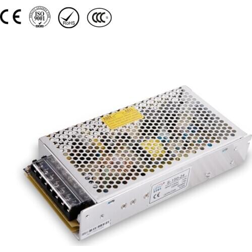 Factory direct single output aluminum 150w led driver supply