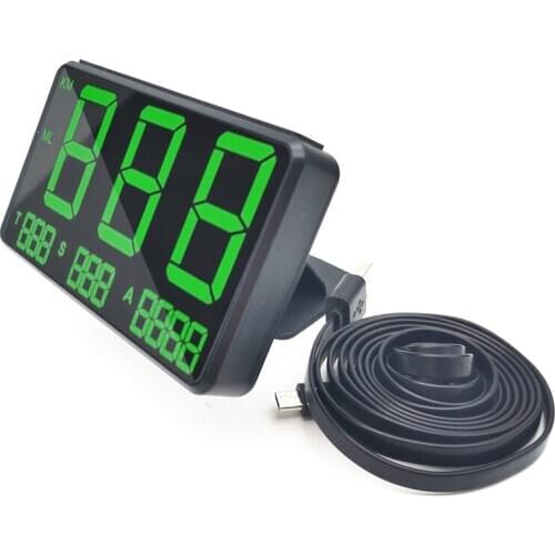 Universal GPS Car HUD Head-up Display Windshield Speed Projector Speedometer Windshield KMH/Mile Water TEMP Voltmeter