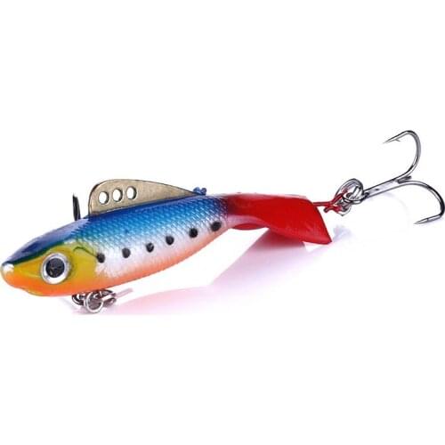 Gorgons Winter Fishing Lure Soft Body 19g Sinking Balancer Fishing Baits Ice Jig Vibe For Ice Fishing