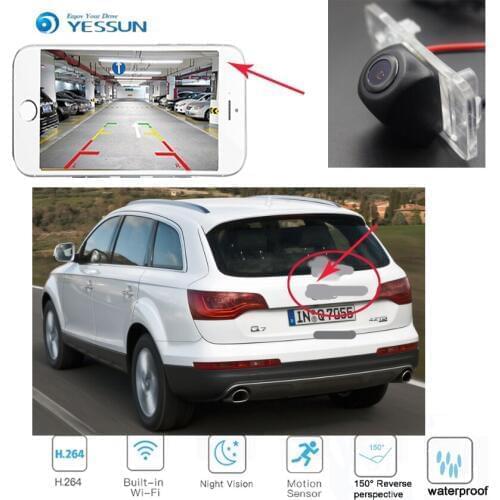 YESSUN for Audi Q7 TDI 2007~2009 for Audi RS6 Plus Avant 2008~2009 New Arrival! wireless connection car reversing HD camera