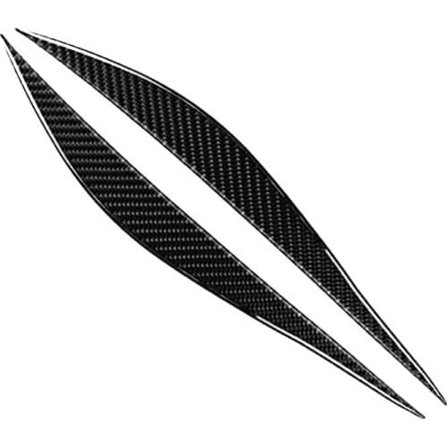 For BMW F30 F34 320i 325i 316i carbon fiber headlights eyebrows eyelid trimming eye protection cover decorative modeling sticker
