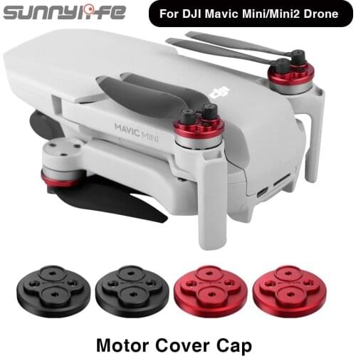 4PCS Sunnylife Upgraded Motor Cover Cap For DJI Mavic Mini/Mini 2 Drone Propellers Accessories Dust-proof Engine Protector Guard