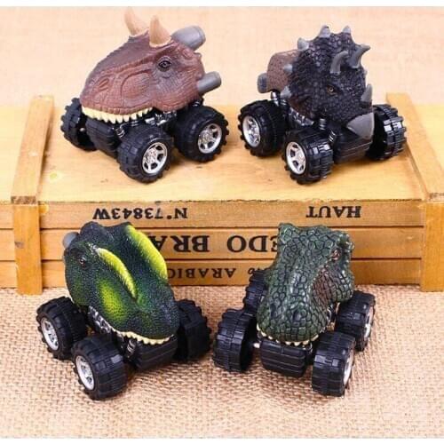 1pc Dinosaur Toy Model Pull Back Mini Toy Car for kids