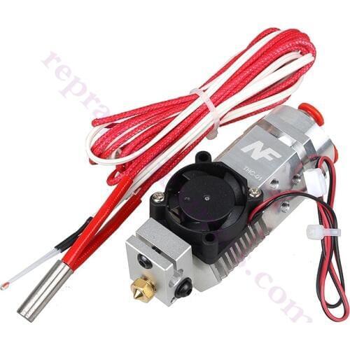 2017 Newest 3D Printer 3 in 1 out Multi-color Extruder Three Colors Switching Hotend, Compatible Titan / Bulldog Bowden Extruder