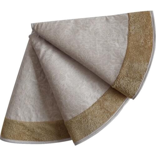 Free shipping chenille tree skirt with Boucle Border Christmas Tree Skirt Christmas tree decoration