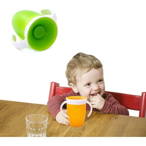 360 Degree Leak Proof Cup Baby Learning Drinking Water Bottle Anti Spill Kids Magic Cups Toddlers Safe Feeding