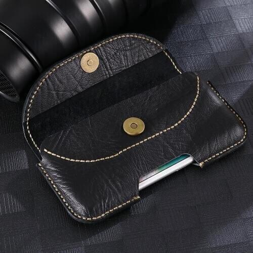 For Doogee T5S Genuine Leather For Doogee T5 5.0inch Case Belt Clip Pouch Cover Waist Bag Phone cover for Doogee T5 Lite