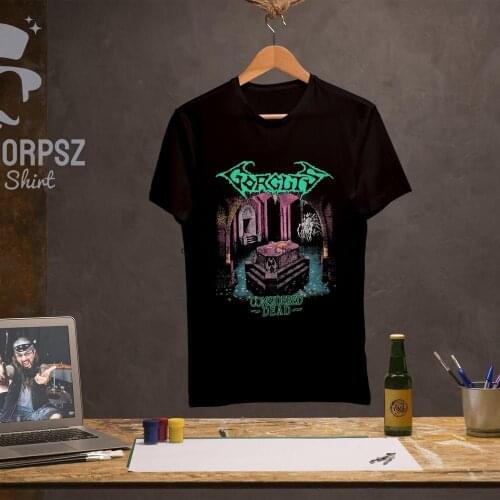 Gorguts Considered Dead Death Metal Band Black Shirt Gorguts Metal Band Vintage T Shirt