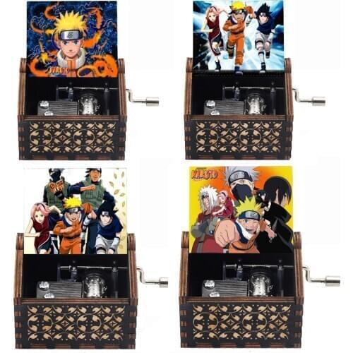 Wooden Antique Carved Bella Ciao Musical Hand Cranked Music Box Queen Birthday Christmas Casket Decoration Gift