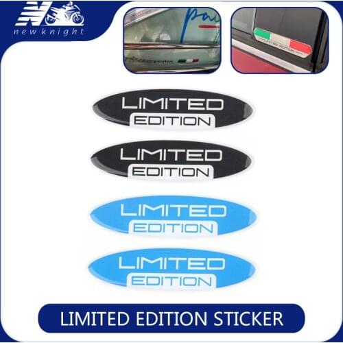 For BMW Honda Suzuki Kawasaki Yamaha Aprilia Ducati Benelli KTM Motorcycle Tank Decal Limited Edition 3D waterproof Stickers