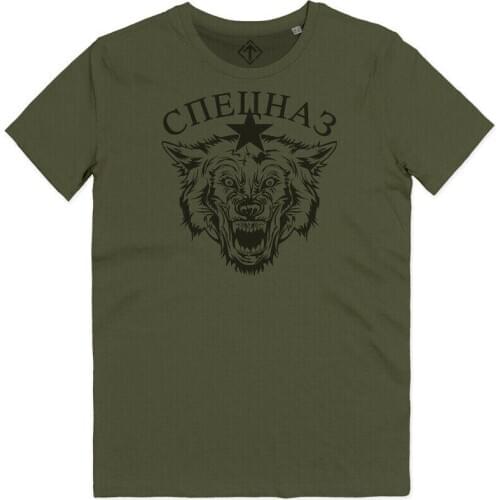 Men Shirt Spetsnaz KGB Russian Special Forces T-Shirt