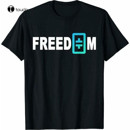 Freedom Theta Crypto. Cryptocurrency Token Coin - Theta Logo T-Shirt Tee Shirt
