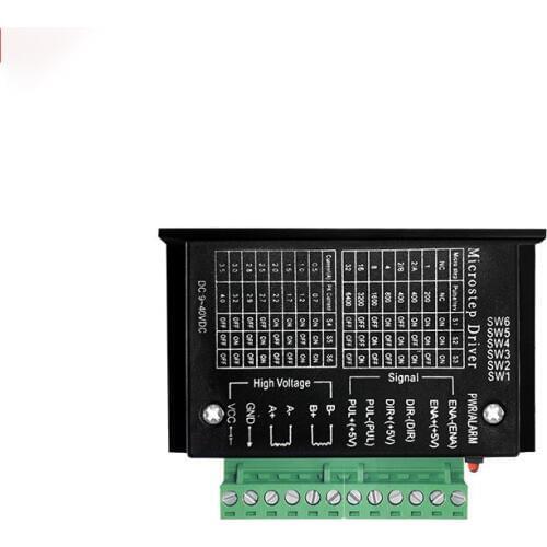 3PCS 42/57/86 TB6600 wood router machine stepper motor driver 32 segments upgraded version 4.0A 42VDC cnc milling kits