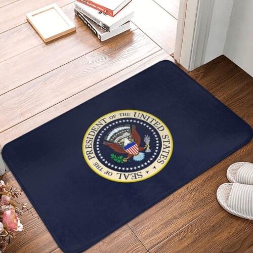Seal Of The President Of The United States Doormat Carpet Mat Rug Polyester Anti-slip Floor Decor Bath Bathroom Kitchen 40x60