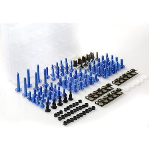 Motorcycle cover full Fairing Body Bolts Nuts Screw Threaded For Cbr1100Xx Yamaha Ybr Husqvarna 250 Hyosung Gt250R Ktm