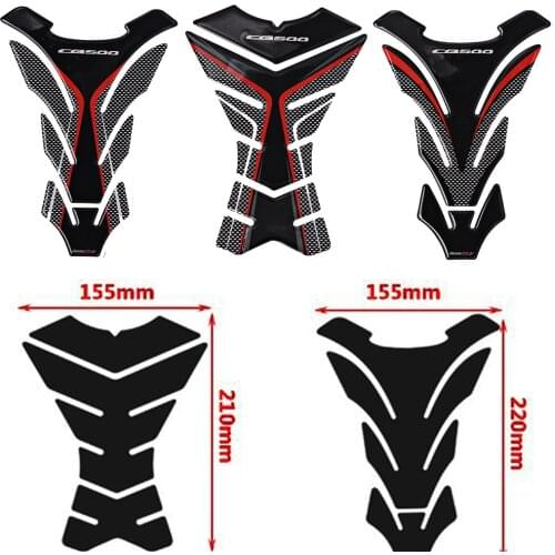 Motorcycle High Quality 3D Reflective Sticker Decal Emblem Protection Tank for Honda CB500 F X CB500F CB500X CB500R