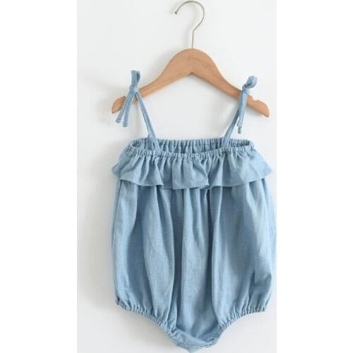 Baby Girl Clothes Baby Romper Cute Linen Cotton Baby Girl Clothes Spring Summer Jumpsuits Outfits Sunsuit Newborn Baby Clothing