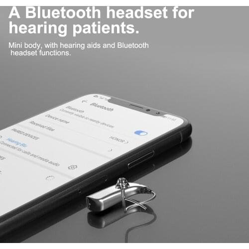 Rechargeable Digital Hearing Aid Bluetooth Open Fit OE Sound Amplifier Wireless Hearing Loss Hearing Amplifier Work with Phone