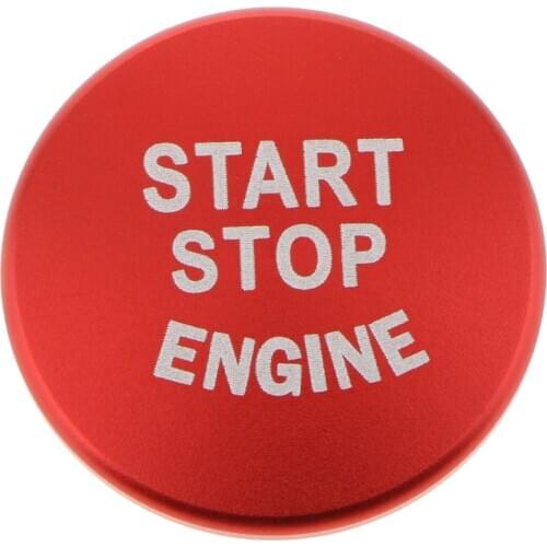 Sports Start Stop Engine Push Button Sticker For BMW 1 2 3