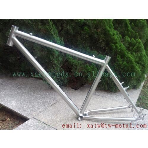 Titanium monutain bike frame 26er custom titanium mtb bike frame 26er