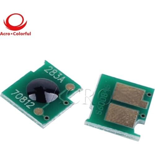 2.2K CF283X toner chip for HP LaserJet Pro M201n M201dw M225dn printer cartridge refill