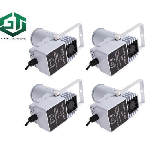 4pcs/lot High quality 9W RGB 3 in 1 beam led pinspot stage spot effects light dj 9W spotlight