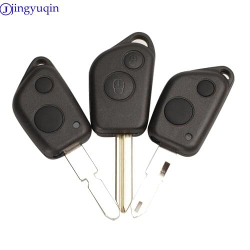 10x For Citroen Elysee Picasso Saxo Xsara Berlingo Key Replacement Car Styling for 2 B Remote Entry Key Fob Cover Case Shell