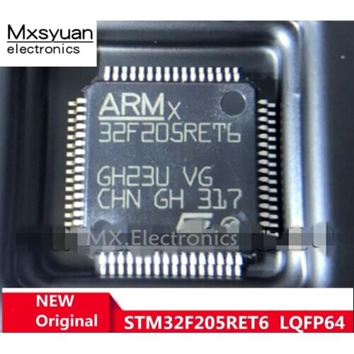 5pcs~10pcs/lot STM32F205RET6 STM32F205 32F205RET6 LQFP-64 New Original