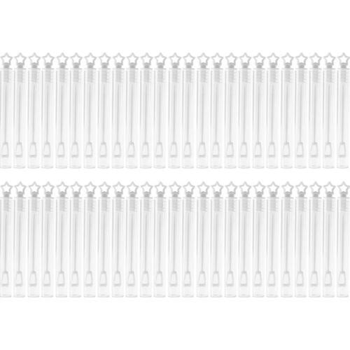 50/60/100pcs Empty Bubble Soap Bottles Wedding Birthday Party Children Toy Baby Shower Bubbles Maker Kids Outdoor Fun Bubble Toy