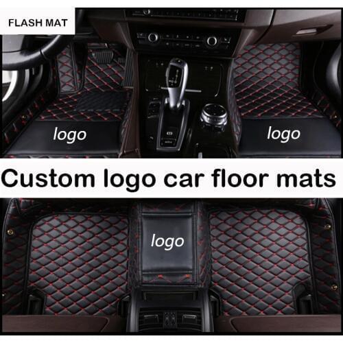 Custom LOGO car floor mats for chevrolet captiva chevrolet lacetti epica sonic aveo sail trax cruze auto accessories car mats