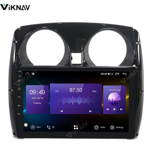 Car gps navigation multimedia player for nissan note 2014-2017 android radio head unit autoradio car audio stereo receiver 128gb