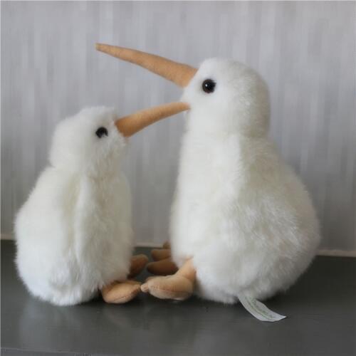 Free shipping 2 style New Zealand Kiwi bird Plush Toys Doll Simulation Animals White Kiwi Dolls for Christmas gift