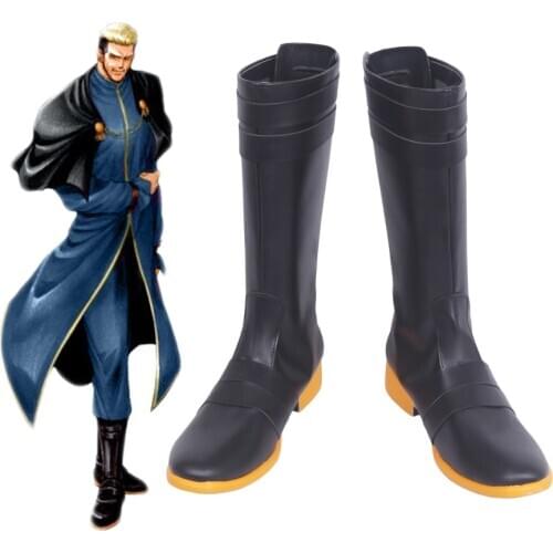 The King of Fighters Goenitz Cosplay Boots Shoes Custom Made