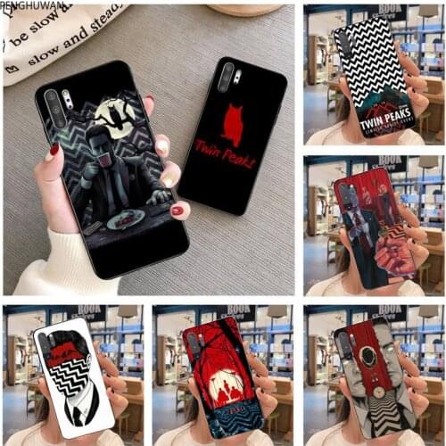 PENGHUWAN Twin Peaks Coque Shell Phone Case For Samsung Galaxy Note20 ultra 7 8 9 10 Plus lite J7 J8 Plus 2018 Prime