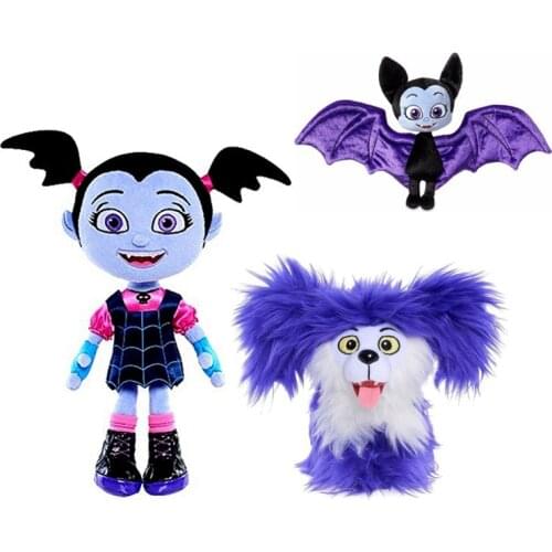 Junior Vampirin Vampire The Vamp Batwoman Girl Plush Toys Doll Soft Stuffed Toys Gifts for Children Kids