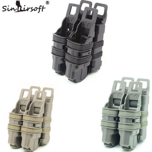 Fast Mag Pistol 2+1 MAG Pouch Tactical Magazine Bags Fast Mag " two small pouch and one 5.56 Mag pouch"
