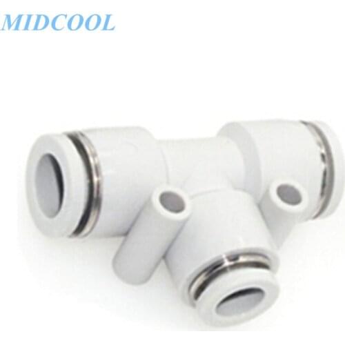 One-Touch Fitting PEG Series PEG6-4 PEG8-6 PEG10-8 PEG12-8 PEG12-10 Tube-tube Type Different Diameter Tee
