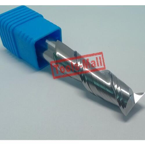 1pc 8mm D8*40*D8*100 HRC50 2Flutes Milling cutters for Aluminum CNC Tools Solid Carbide CNC flat End mills Router bits
