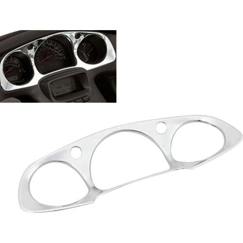 Chrome ABS Motorcycle Instrument Panel Accent Cover Decor Trim for Honda Goldwing GL 1800 2001-2011 Gold Wing GL1800 01-11