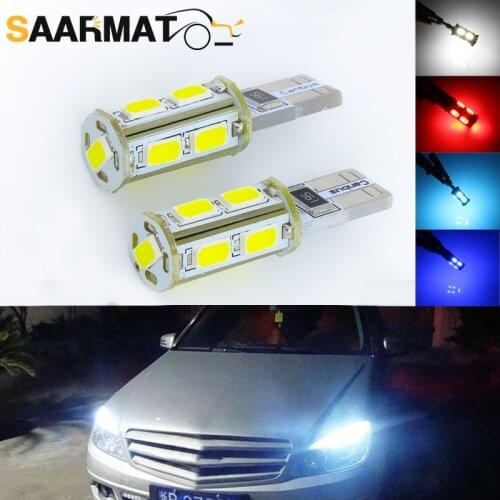 2x High power Ice blue T10 W5W CANbus Signal bulb width light reading light for Audi RS5 C5 C6 C7 Q3 Q5 Q7 S4 S5 S6 TT B8 B6