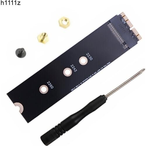 M2 SSD Adapter M.2 PCIE NVME SSD Converter Card for Apple Macbook Air Pro 2013 2014 2015 2017 Year A1465 A1466 A1398 A1502 A1419