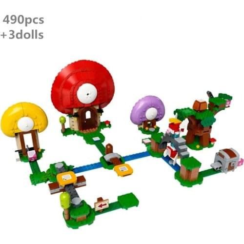2021 NEW Super Toads Treasure Hunt Expansion Set Building Blocks Classic Movie Model Compatible With Bricks Toys For Kids Gifts